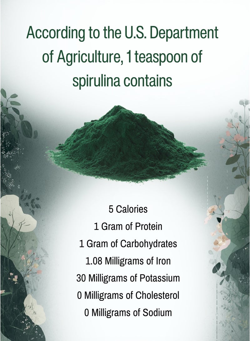 Sorland's Pure Organic Spirulina Powder -150 Grams Complete Natural Superfood( Premium Quality Certified Organic) - Image 3
